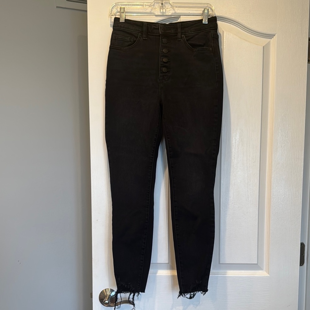 Eunina Black High Rise Jeans Classic Style